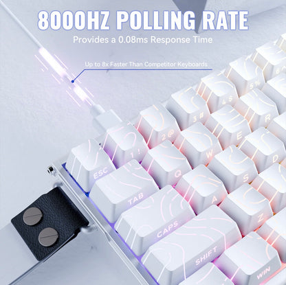 ATTACK SHARK X68MAX HE Rapid Trigger Aluminum Keyboard Magnetic Switch