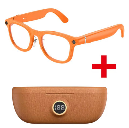 Smart Glasses 8MP Camera with Charging Case