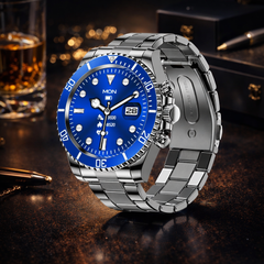 ZeeTec Smart Watch Stainless Steel with 1.3” IPS Display