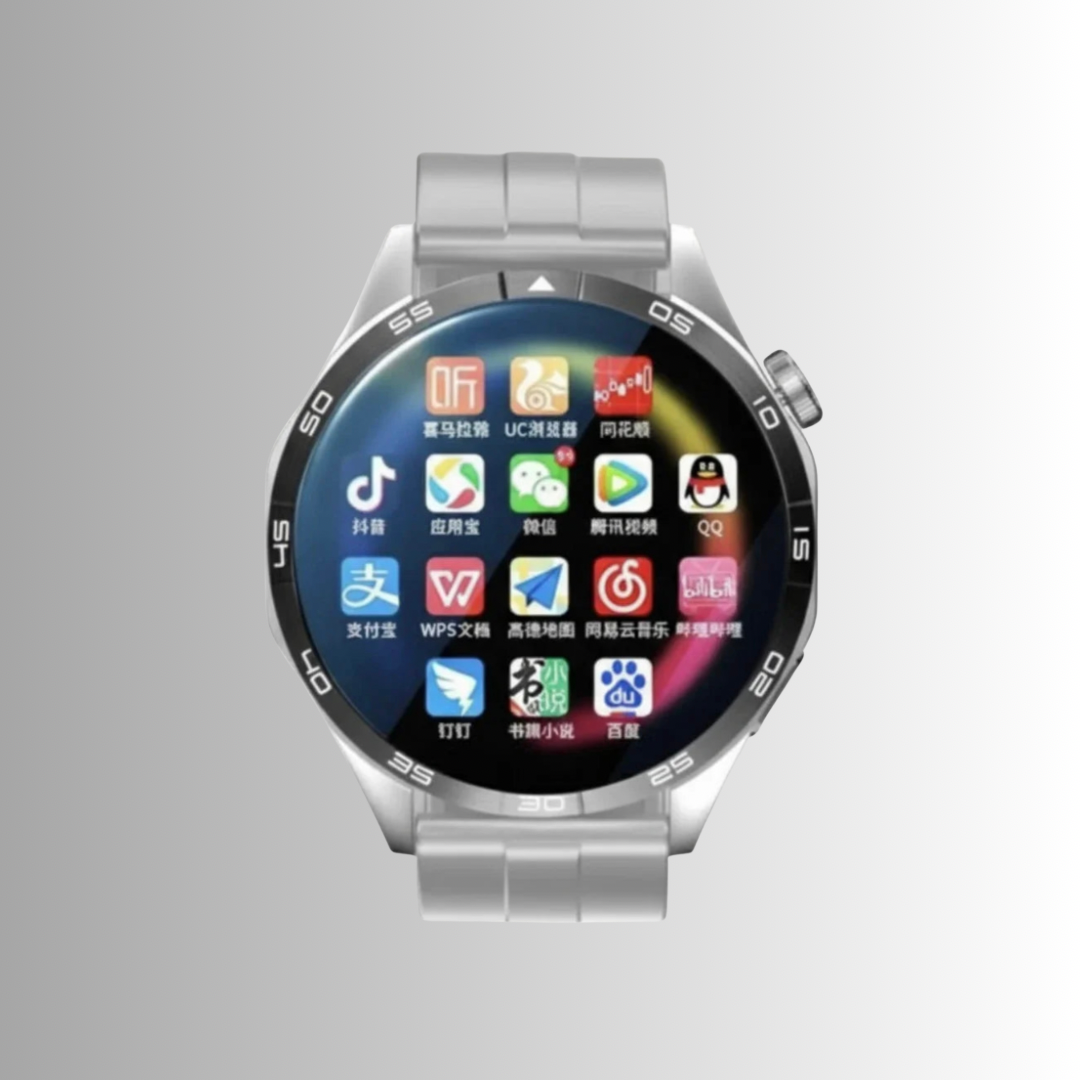 Smart Watch 1.53” HD Screen, 128GB Storage, SIM, Health Monitor, NFC
