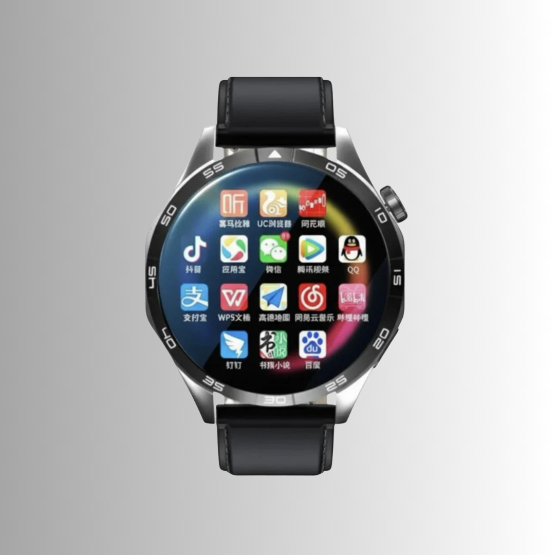 Smart Watch 1.53” HD Screen, 128GB Storage, SIM, Health Monitor, NFC