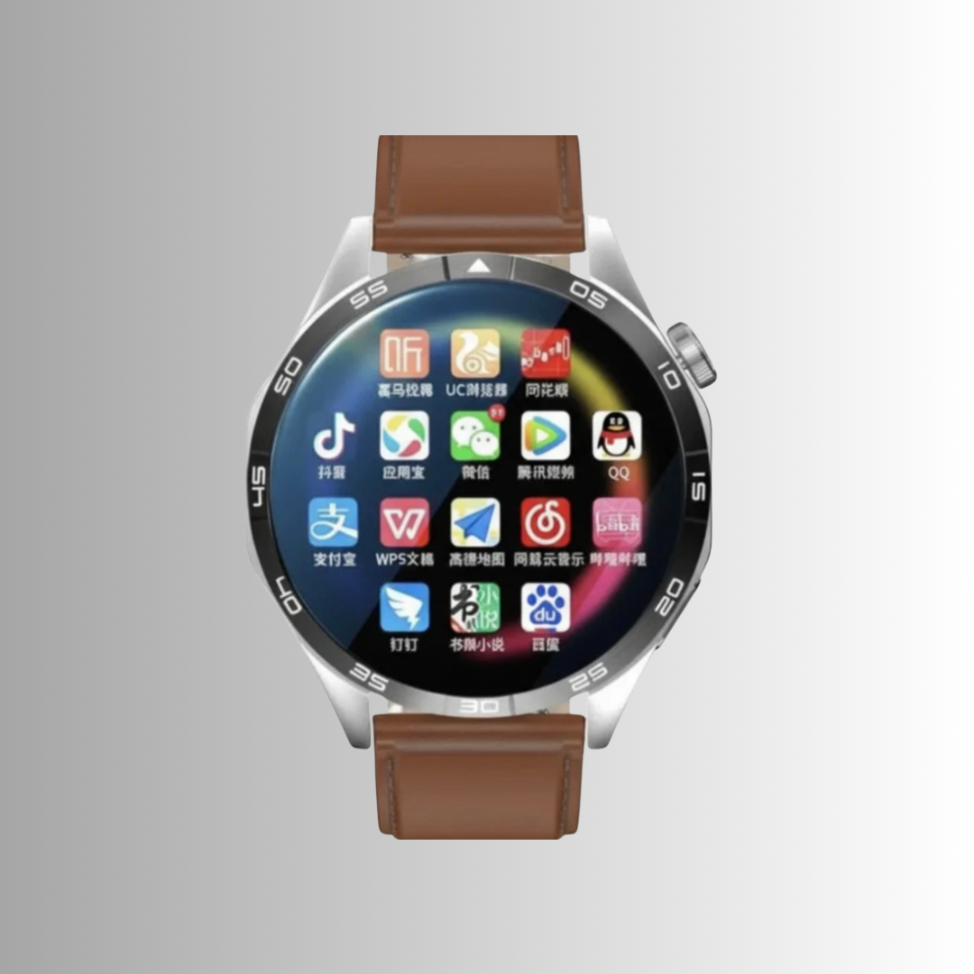 Smart Watch 1.53” HD Screen, 128GB Storage, SIM, Health Monitor, NFC