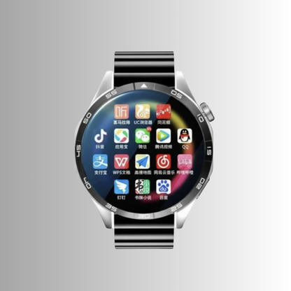 Smart Watch 1.53” HD Screen, 128GB Storage, SIM, Health Monitor, NFC