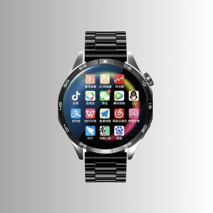 Smart Watch 1.53” HD Screen, 128GB Storage, SIM, Health Monitor, NFC