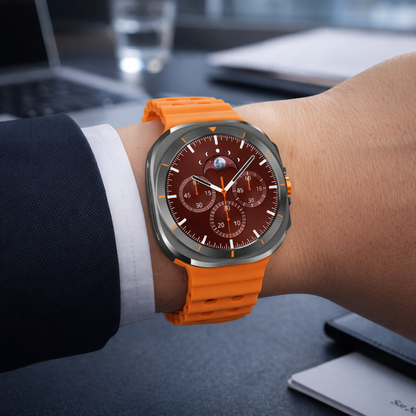 ZeeTec Multifunction Bluetooth Smart Watch AMOLED Health Monitor