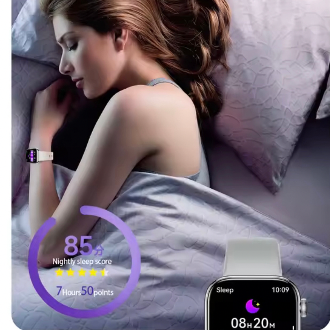 Slim Smart Watch with Bluetooth Call, Activity tracker and Health Monitoring Features - ZeeTec Store