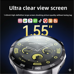 5G Smart Watch SIM, 1.55” HD, 8+128GB storage, SIM card insertion,  Smart Features Includes WiFi download, learning apps, social entertainment functions, Health Monitoring, NFC Function, Magnetic Charging