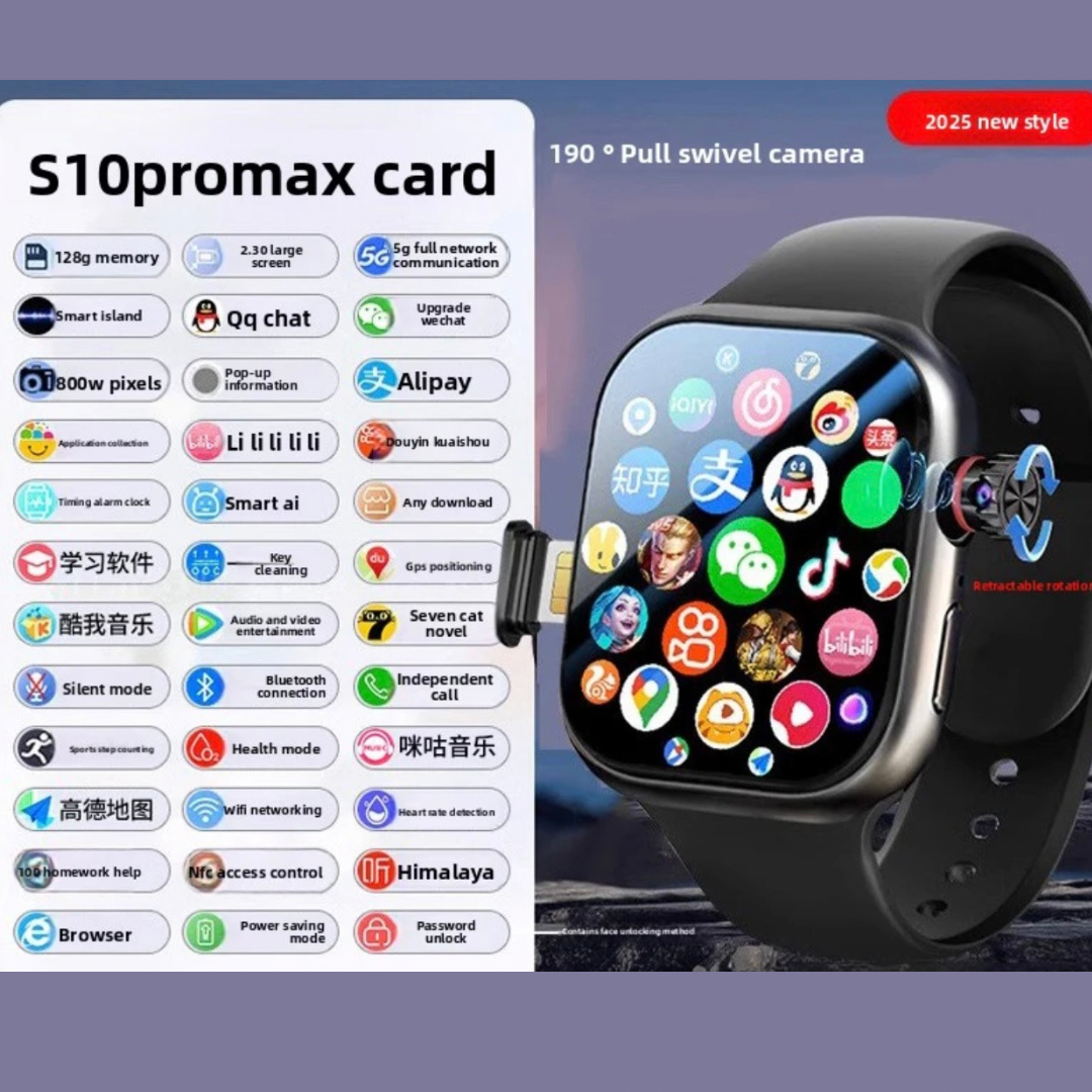 Smart Watch for men & woman, Different screen sizes with storage options, Smart Features|Voice & video calling|GPS positioning|micro chat|class disable mode|NFC & Payment|Magnetic Charging,Battery up to 7 days