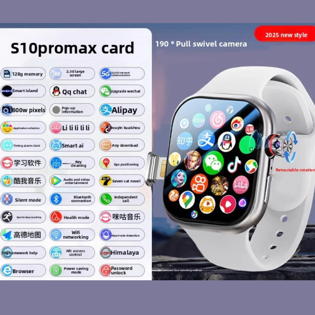 Smart Watch for men & woman, Different screen sizes with storage options, Smart Features|Voice & video calling|GPS positioning|micro chat|class disable mode|NFC & Payment|Magnetic Charging,Battery up to 7 days