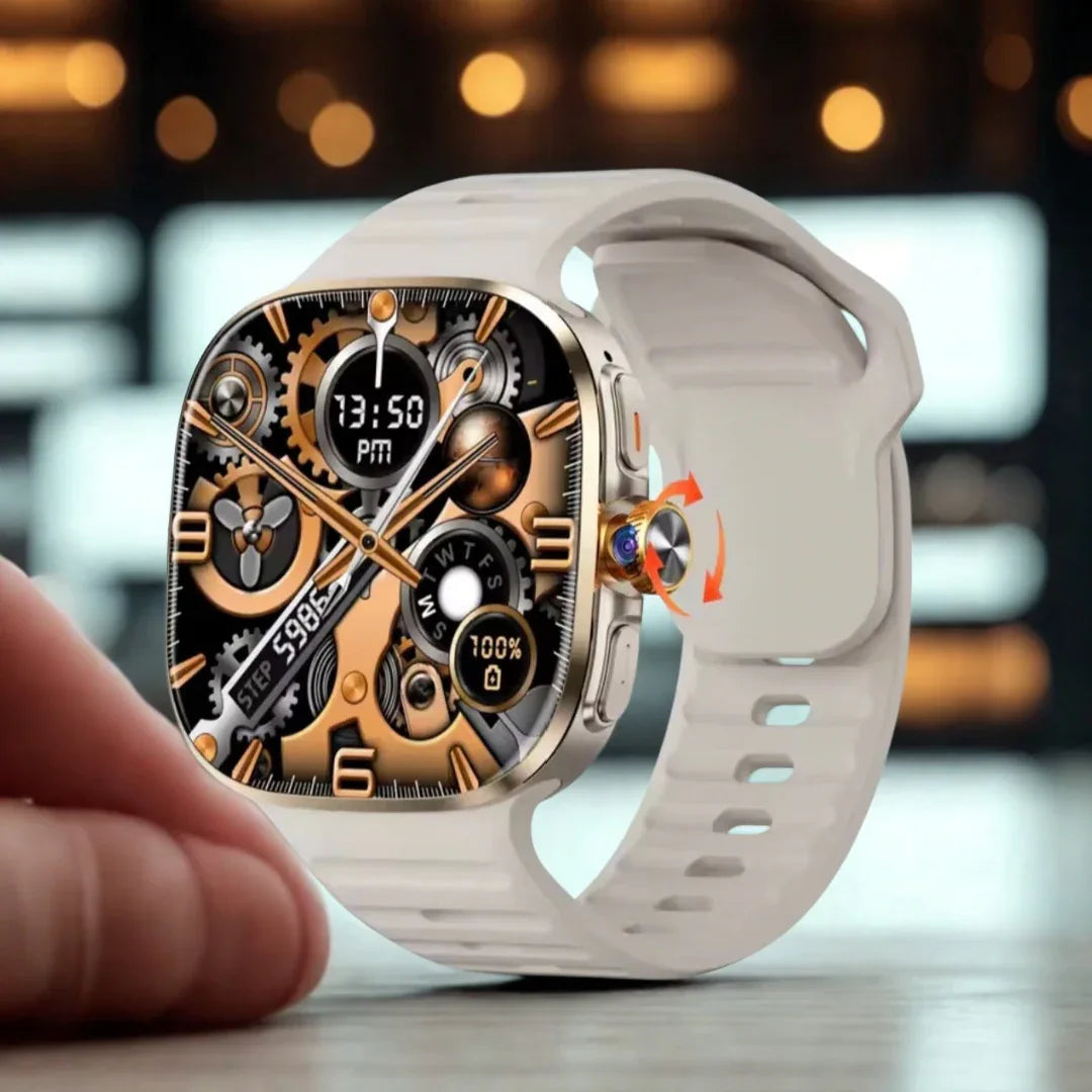 2.4” AMOLED Smartwatch with SIM; Camera & Play Store Apps — Your Phone on Your Wrist - ZeeTec Store