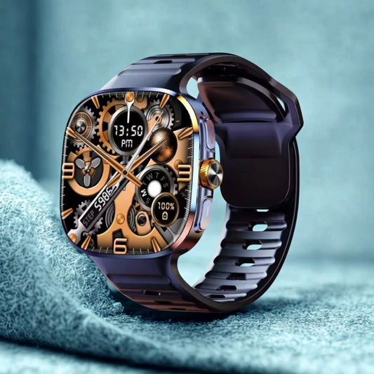 Durable 2.4” AMOLED Smartwatch with All Phone Functions — Guaranteed Quality & Reliability