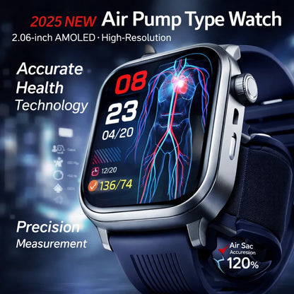 Smart Health Watch Blood Pressure Monitoring and ECG Features - ZeeTec Store