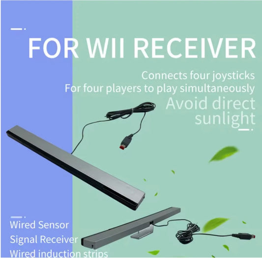 Wired Infrared Sensor Bar + Extension Cord for Nintendo Wii/Wii U Console