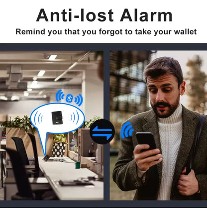 Bluetooth Smart Wallet Finds Phone & Vice Versa | GPS |Anti-Lost, Camera Control