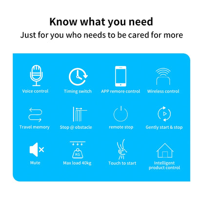 Smart Wireless Automatic Home Curtain Opener Works with Alexa Google Assistant