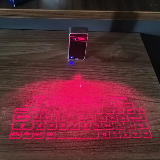 PORTABLE BLUETOOTH KEYBOARD VIRTUAL LASER PROJECTION for PHONE TABLET COMPUTER