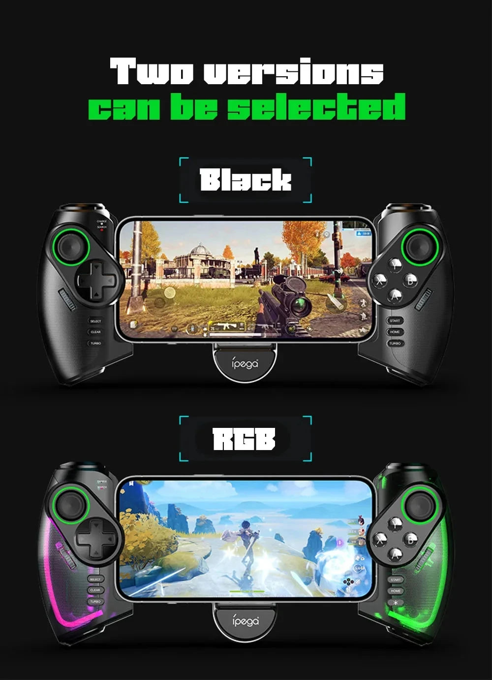 IPEGA BLUETOOTH GAMEPAD STRETCHABLE CONTROLLER - NINTENDO SWITCH ANDROID IOS PC
