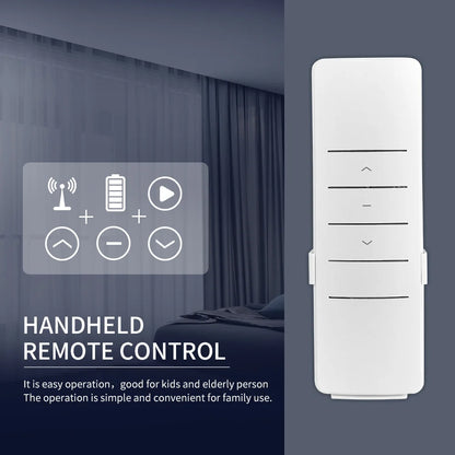 Smart Wireless Automatic Home Curtain Opener Works with Alexa Google Assistant