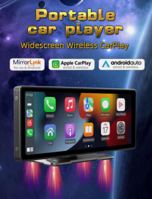 Universal 10.26” Car Radio Multimedia WIFI Player Wireless Carplay Apple Android