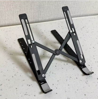 Foldable Laptop Stand Adjustable Portable Notebook Bracket Support Base ABS Holder