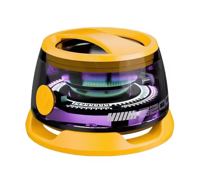 Magnetic Bluetooth Speaker Portable Mini Travel Stereo with RGB Color Light