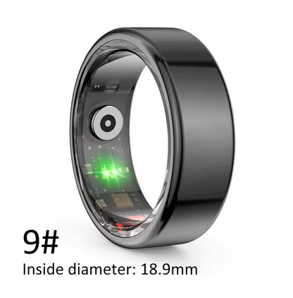 Smart Ring with Multi-Sports Modes – Pedometer, Fitness Tracker, Health Monitoring, IP68 Waterproof, Military-Grade