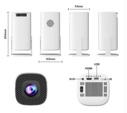 Projection game console P30MAX 720P 2-in-1 high-definition video 4K projector H713 model