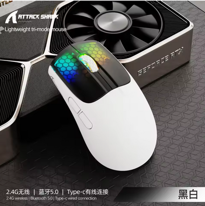 Attack Shark X5 Wireless/Wired Gaming Mouse | Ultra Lightweight, Dual Mode