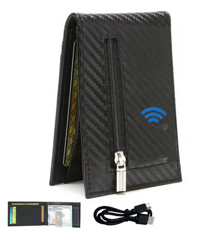 Bluetooth Smart Wallet Finds Phone & Vice Versa | GPS |Anti-Lost, Camera Control