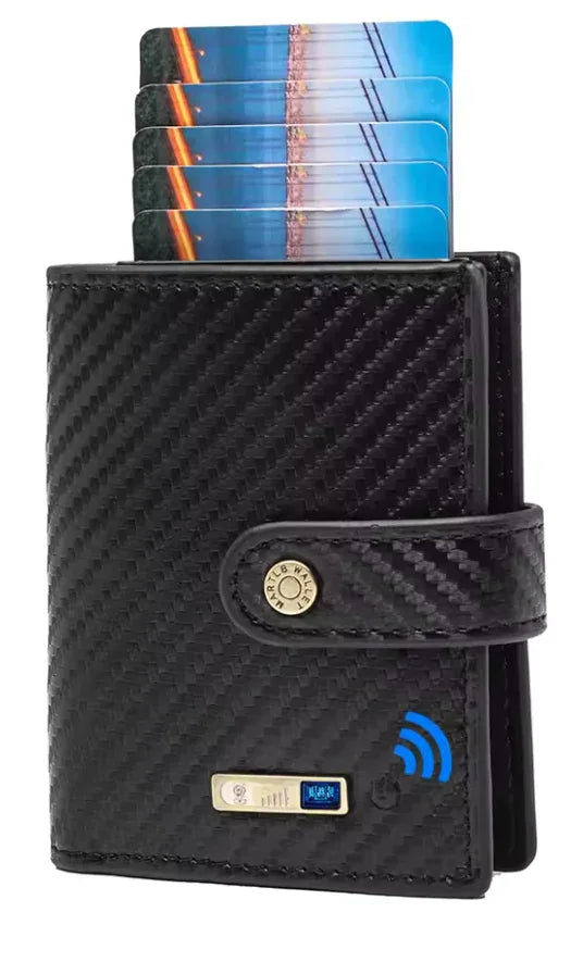 Bluetooth Smart Wallet - Premium Genuine Leather, Anti-Lost & Anti-Theft, Long-Lasting Battery, Works with Android & iOS - ZeeTec Store