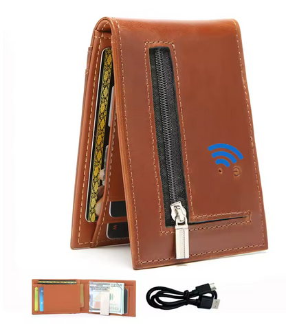Bluetooth Smart Wallet Finds Phone & Vice Versa | GPS |Anti-Lost, Camera Control