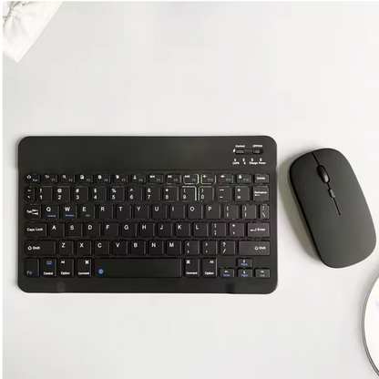WIRELESS KEYBOARD MOUSE for TABLET ANDROID IOS IPAD RECHARGHABLE SLIM