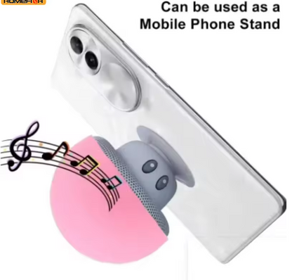 High-Quality Wireless Bluetooth Speaker – 30ft Range, Subwoofer, Suction Cup, Perfect for Phone, Cycling, Picnic & Outdoor Use