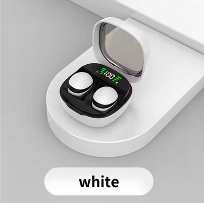 Mini Wireless Earbuds Bluetooth 5.3, Invisible Design, HD HiFi Bass, Noise Canceling, Sport Fit, Long Battery Life – 240h standby & 5–7h continuous playtime, IPX5 Waterproof & Dustproof