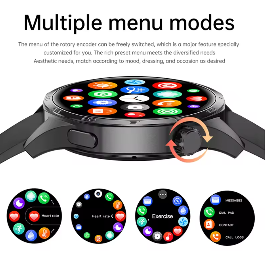 5G Style Smart Watch for Men & Women,1.53” HD screen with 128GB storage,SIM card|Smart Features|WiFi download|learning apps|social entertainment functions|Health Monitoring|NFC Function|Magnetic Charging,Battery up to 7 days, Compatible with IOS & Android