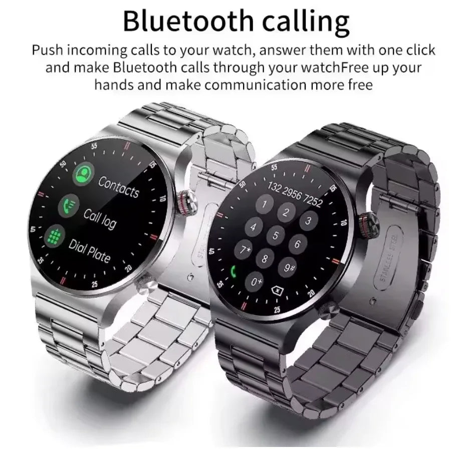 Bluetooth Smart Watch with Health Monitoring,1.28” IPS Full Touch Screen,Bluetooth Calling| Remote Camera Control|Step counting|activity tracking|heart rate|blood pressure|blood oxygen|sleep,Battery Up to 7 days - ZeeTec Store
