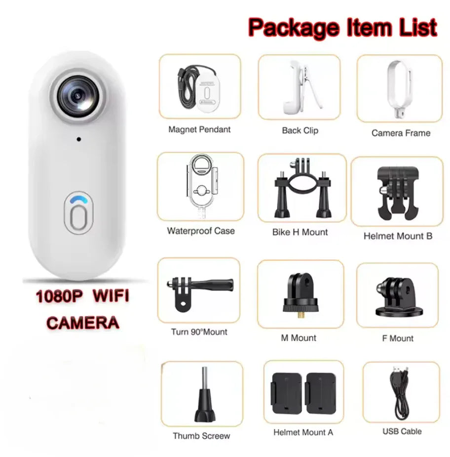 Mini Action Pocket Camera - Compact and Powerful Mini Action Camera - ZeeTec Store