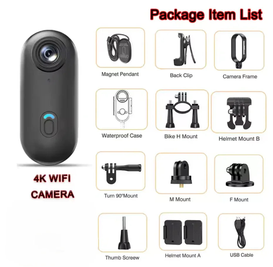 Mini Action Pocket Camera - Compact and Powerful Mini Action Camera - ZeeTec Store