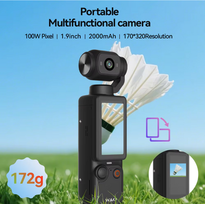 Pocket sports camera