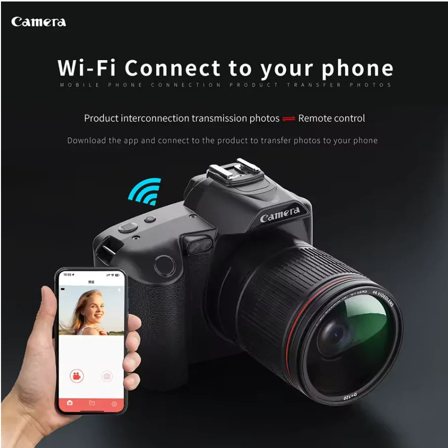 Professional Digital Camera for Stunning Photography and Videography - ZeeTec Store