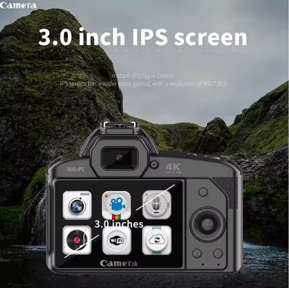 Professional Digital Camera for Stunning Photography and Videography - ZeeTec Store