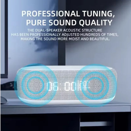 Bluetooth Wireless Charger with Speaker, Clock, and Alarm Function - The Ultimate Bluetooth Wireless Charger Speaker - ZeeTec Store