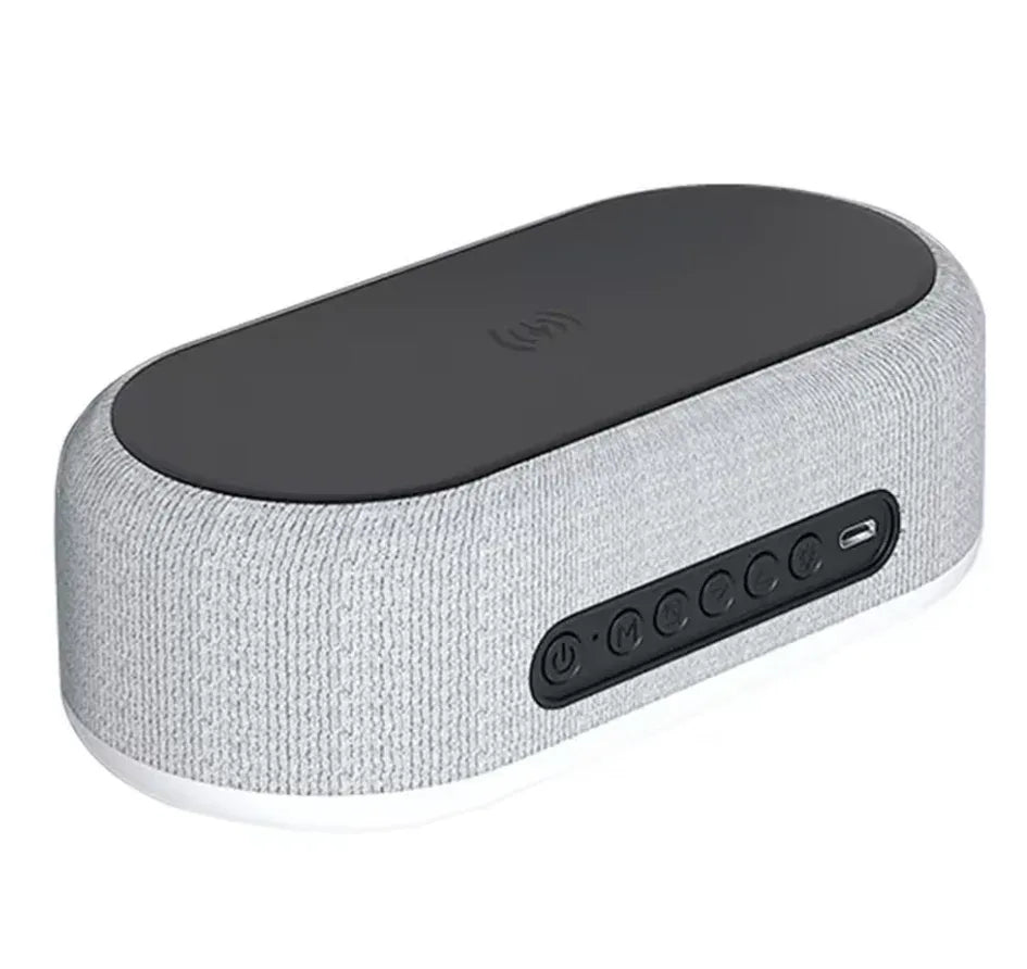 Bluetooth Wireless Charger with Speaker, Clock, and Alarm Function - The Ultimate Bluetooth Wireless Charger Speaker - ZeeTec Store