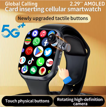ZeeTec Smart Watch 2” with SIM Card - Built-in Camera & Smart Features