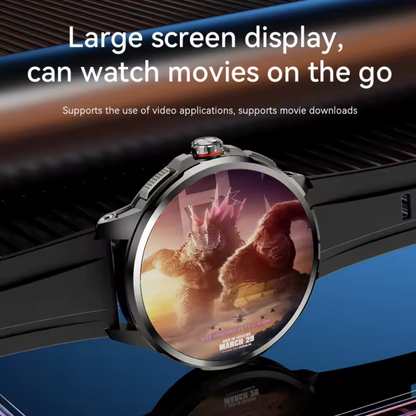 Smart Watch with SIM Card | Health Monitoring, GPS & Rotating Camera