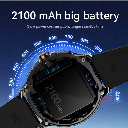 Smart Watch with SIM Card | Health Monitoring, GPS & Rotating Camera