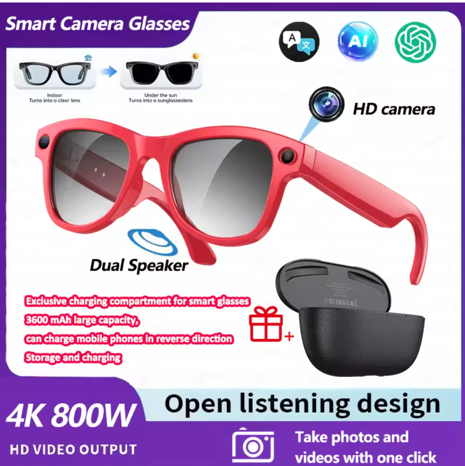 Ultra Smart Glasses with AI Translation Smart Glasses for Effortless Communication