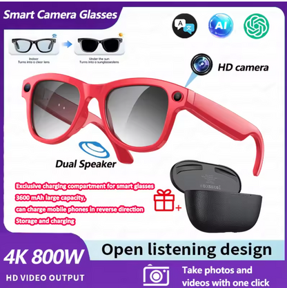 Ultra Smart Glasses with AI Translation Smart Glasses for Effortless Communication