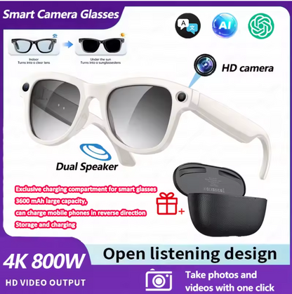 Ultra Smart Glasses with AI Translation Smart Glasses for Effortless Communication