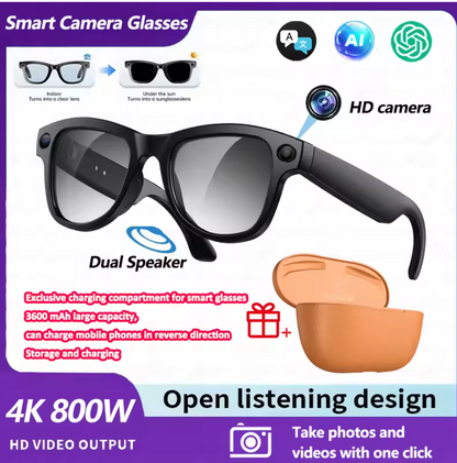 Ultra Smart Glasses with AI Translation Smart Glasses for Effortless Communication